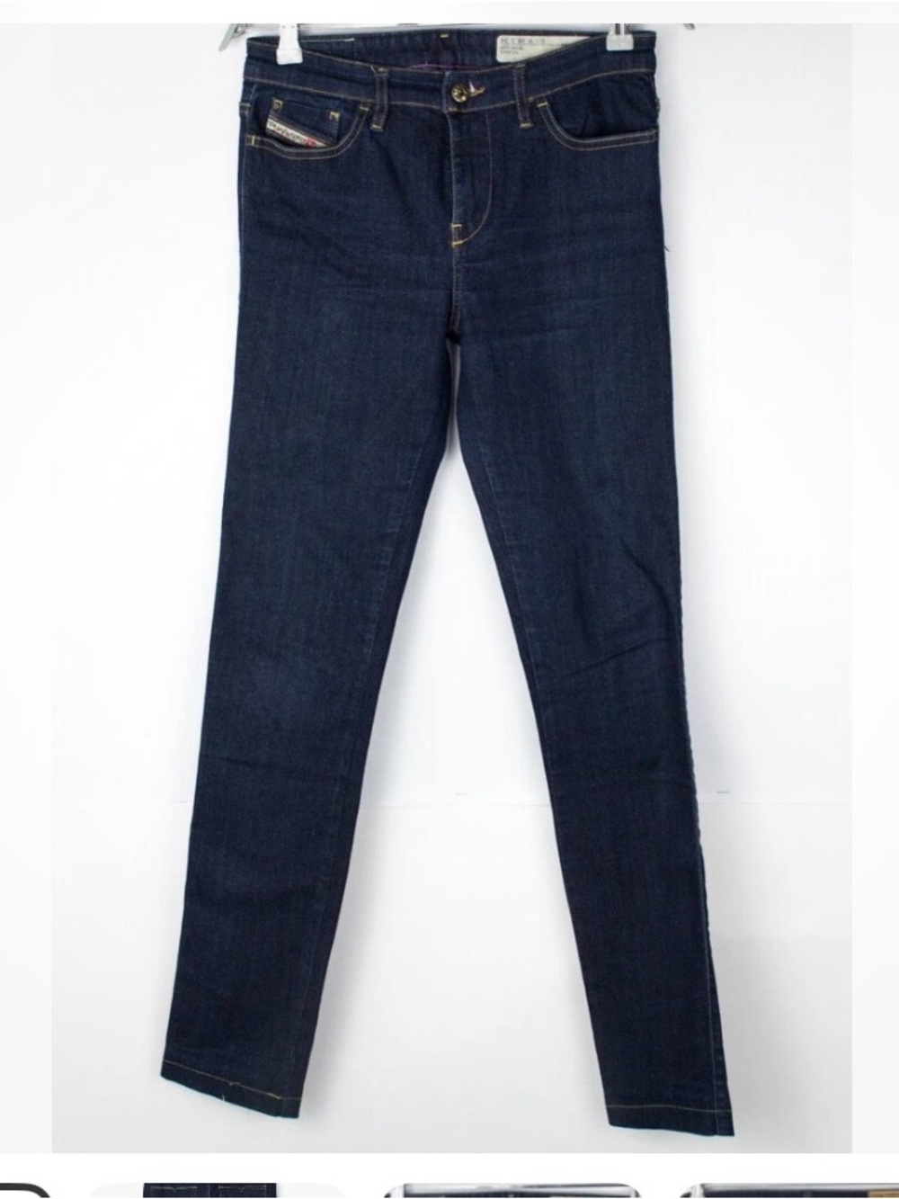 Diesel Women's Skinny Jeans in Dark Indigo - Super Slim Skinny - Low Waist NWOT